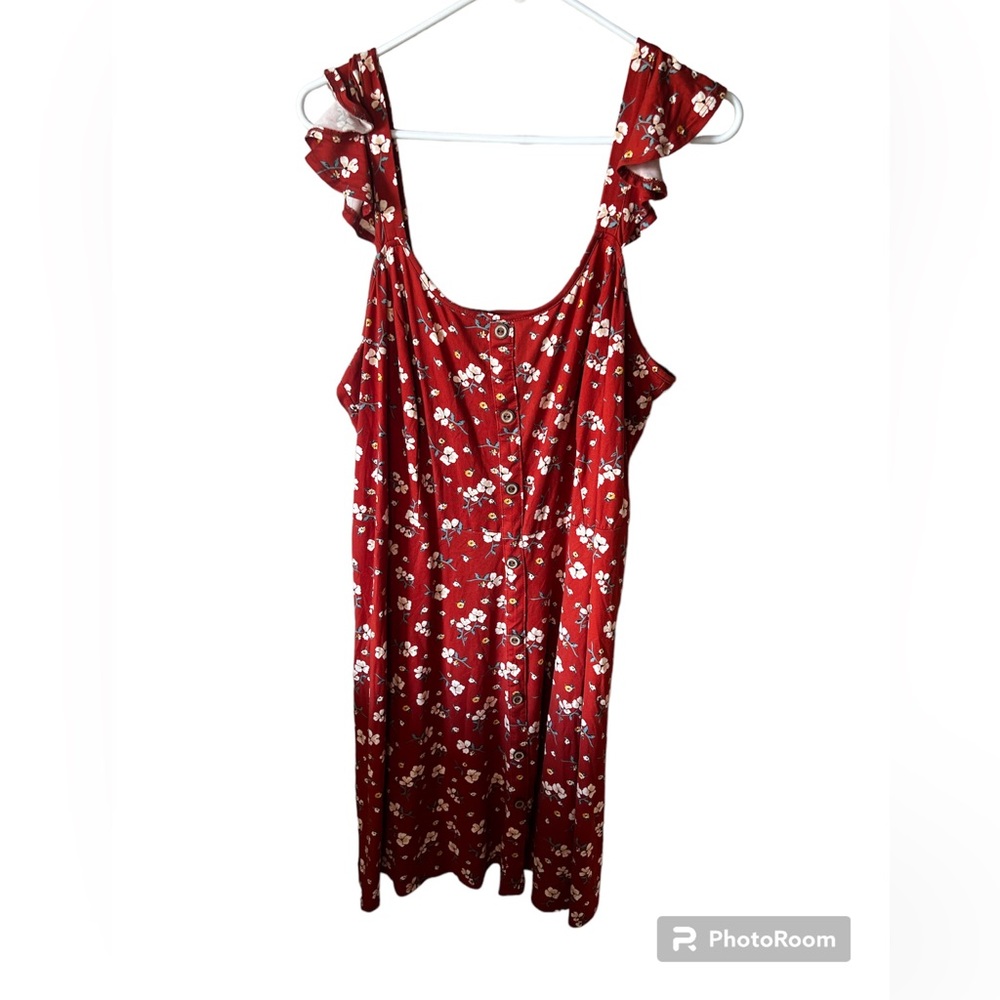 Floral print summer/fall dress